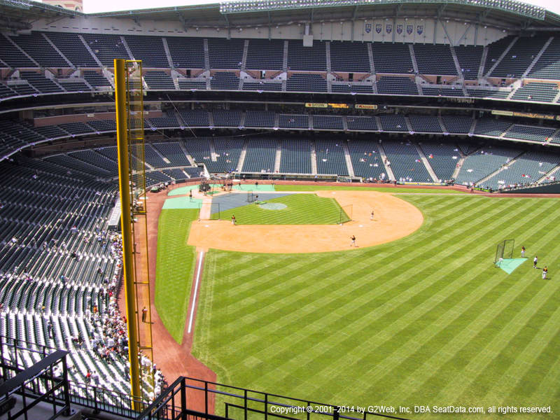 Minute Maid Park Section 438 view