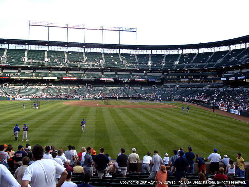 Camden Yards Section 80 view