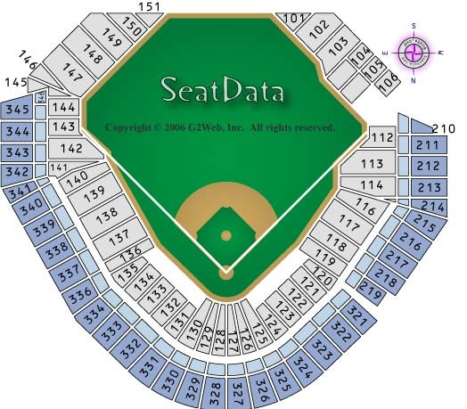 Comerica Seating Chart Tigers