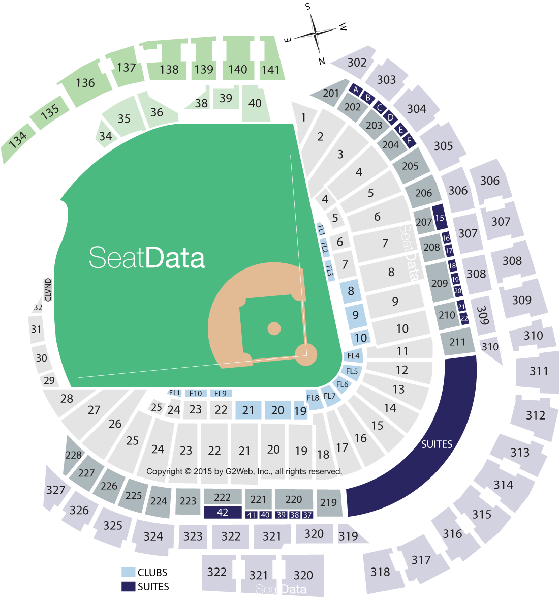 Marlins Ballpark Seating Chart + Rows, Seats and Club Seats
